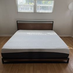 King Size Bed Frame And Mattress