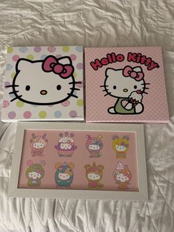 Hello Kitty Wall Paintings 