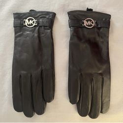 Michael Kors Leather Gloves