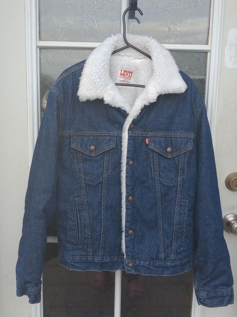 Vintage Men's (L) Denim Jacket $40 Firm
