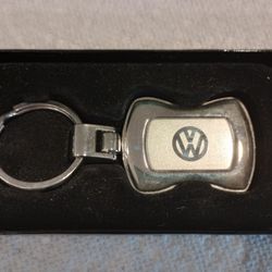 Volkswagen VW Metal Keychain Key Ring Fob Authentic Genuine Dealer OEM Dealership 