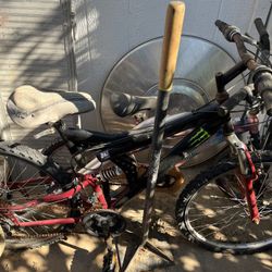 Two Available Mountain Bicycle And Kids Bikes For Sale