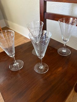 Crystal stemware