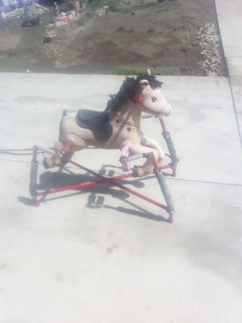 Kids Rocking Horse Spring