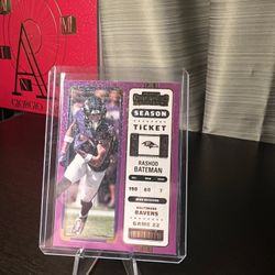 Rashod Bateman Season Ticket Sparkle