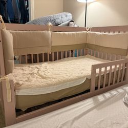 Baby Crib ( Pink)