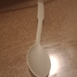 Plastic Soup Spoon