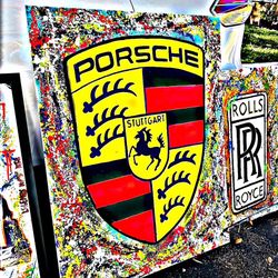 Porsche Logo Painting 1 Of 1 