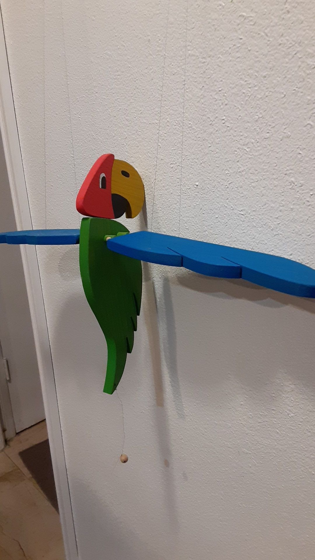 Parrot whirligig