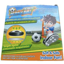 LED Hover Soccer Ball  Foam Bumpers Fun Indoor / Outdoor Toys for Kids  Play