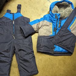 Kids Snow Bibs and Jacket 