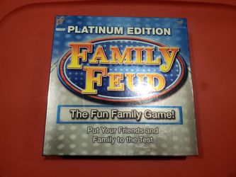 Family Feud Platinum Edition Board Game