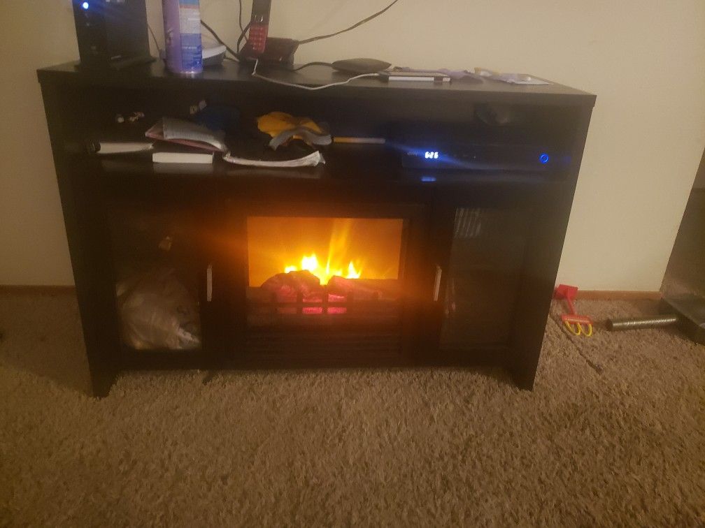 Fire place stand