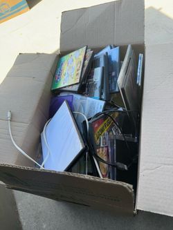 Box full of DVD Movies of all types loose n in case