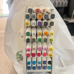 Sketch Markers Set – 40+ Colors