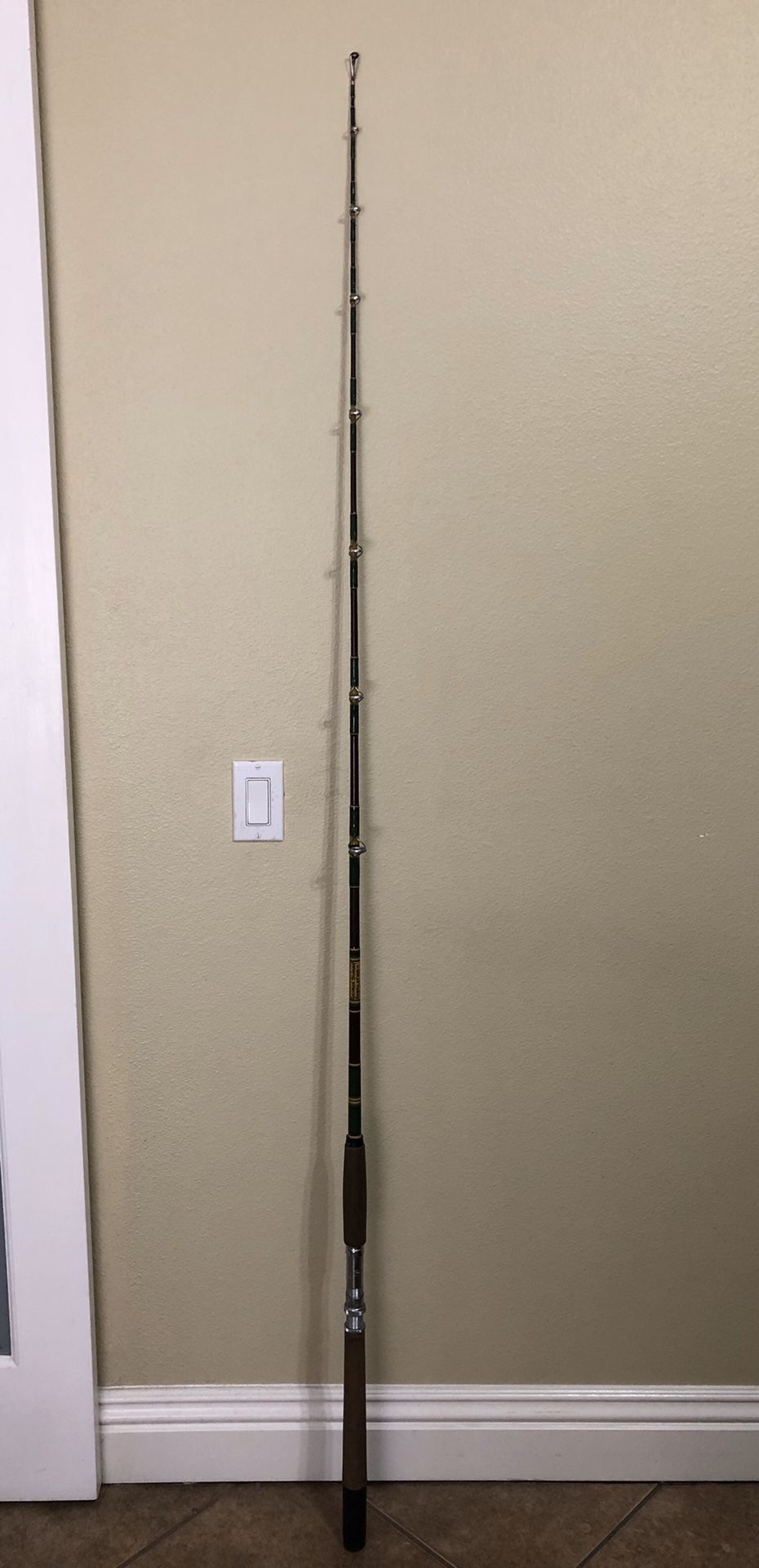Vintage Varmac NF2 Custom Built by “The Longfin” 20-50 LB Line Fishing Rod
