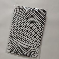 Black & Red Fishnet Stockings (2 Pairs)