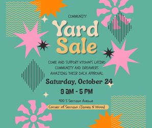 Fundraiser/yard sale in ktown to support immigrants