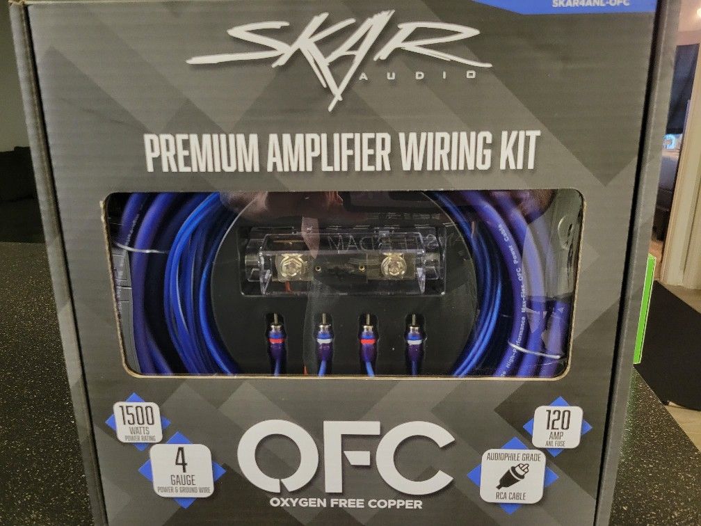 SKAR Amplifier Wiring Kit w/input converter