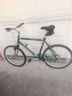Giant boulder mountain bike