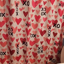 Valentines Day Really Cute Shower Curtain