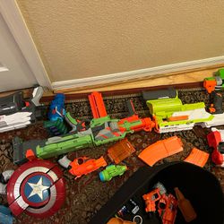 Lot Of Nerf guns