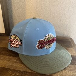 Milwaukee Brewers Fitted Hat