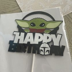 Star Wars Birthday Cake Topper