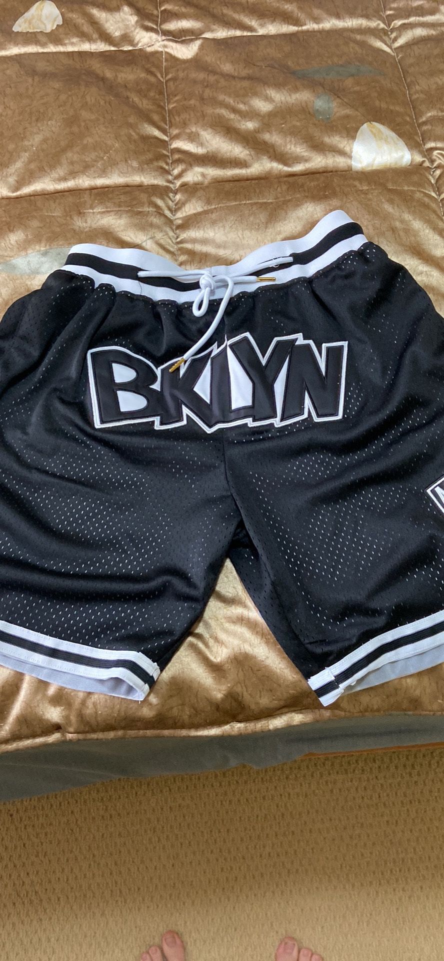Brooklyn Nets Nba Shorts Size Medium