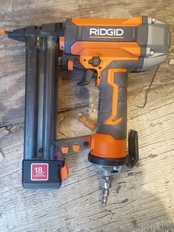 Ridgid 18 ga finish stapler