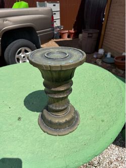 Ceramic Pillar Candle Holder / Plant Stand