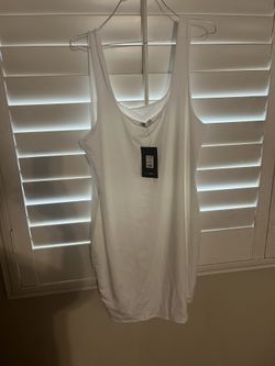 Plus Size White Dress