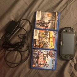 PsVita Slim And Games 