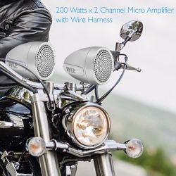 NEW In Box - 400 Watt Motorcycle / Boat Speaker Amplifier System!