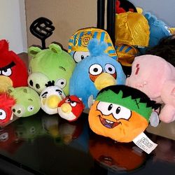 Angry Bird and Stuffed Animals (All 13  for $10)