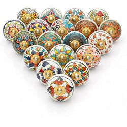 20 Piece Ceramic Cabinet Knobs $12