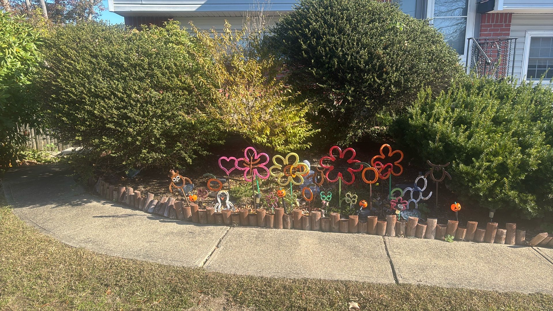 hand made garden art 
