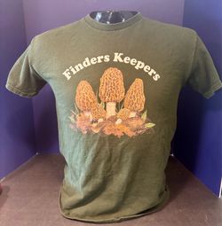 Morel Mushroom T-shirt, medium