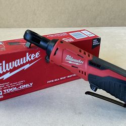 Milwaukee 2457-20 M12 12V Lithium-Ion Cordless 3/8 in. Ratchet (Tool-Only)