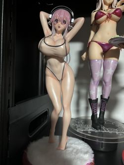 Dream Tech Super Sonico White Swimsuit Style 1/7 Scale Wave PVC Anime Figure