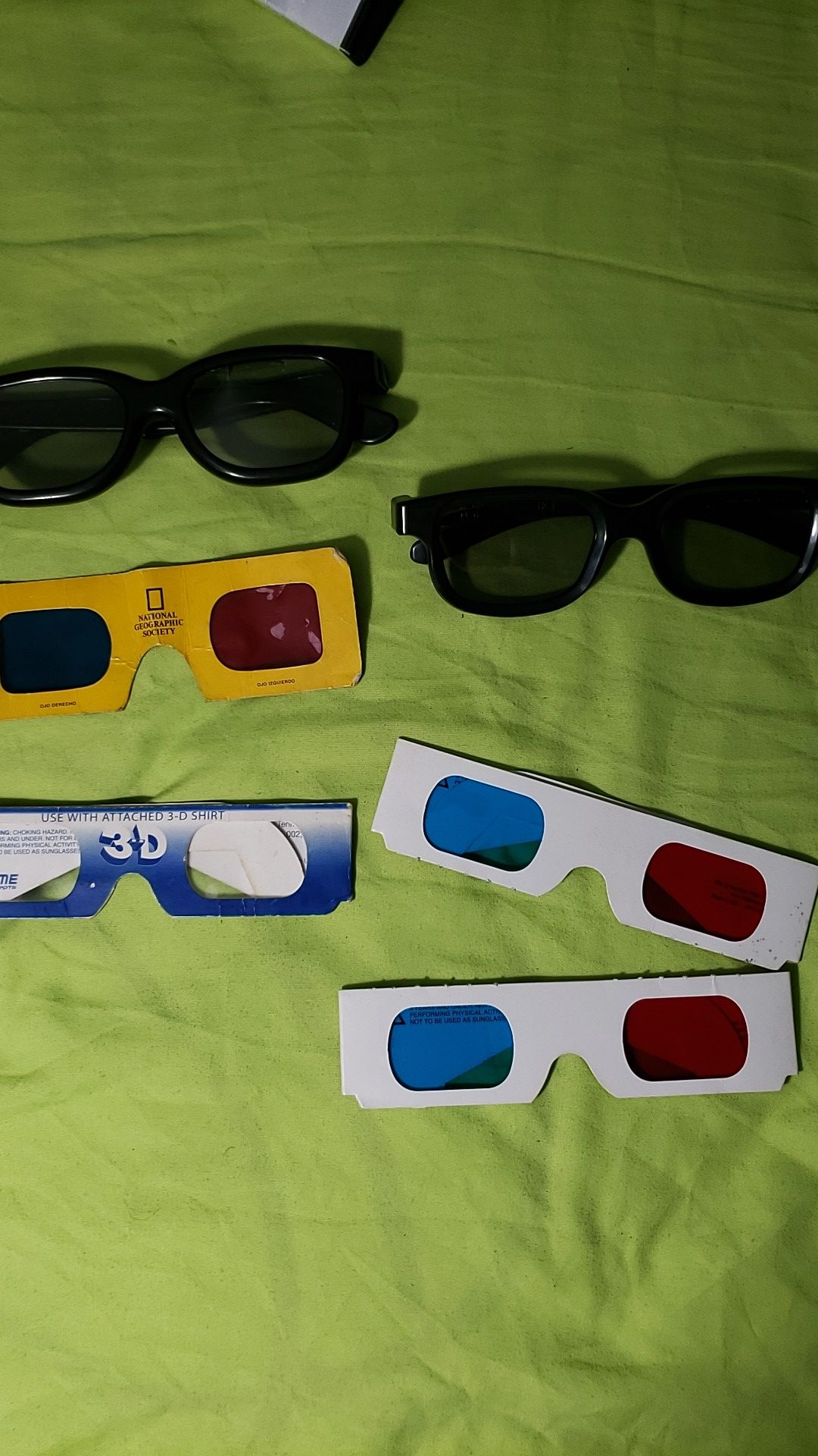 3D glasses