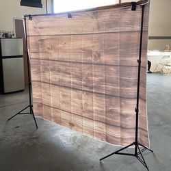 Stand And Back Drop