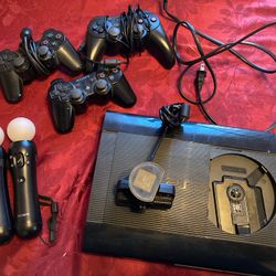 PS3 Console with Controllers(2) Microphones(2)