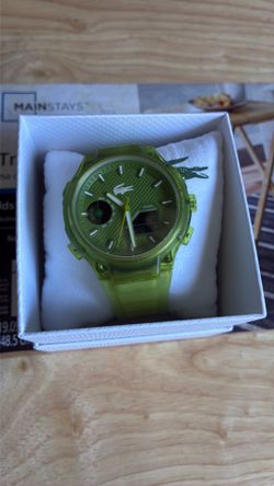 Lacoste LC33 Analog-Digital Silicone Strap Watch