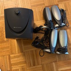 Altec Lansing Computer Speakers With Subwoofer
