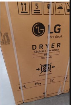 GAS DRYER - LG NEW