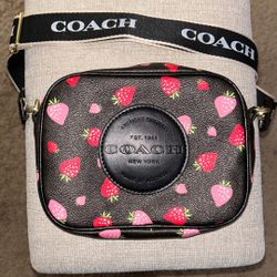 Strawberry Coach Purse