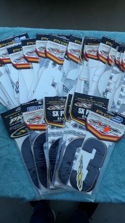 Moto numbers...many styles