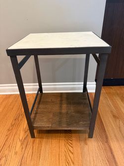 Marble Top Side Table