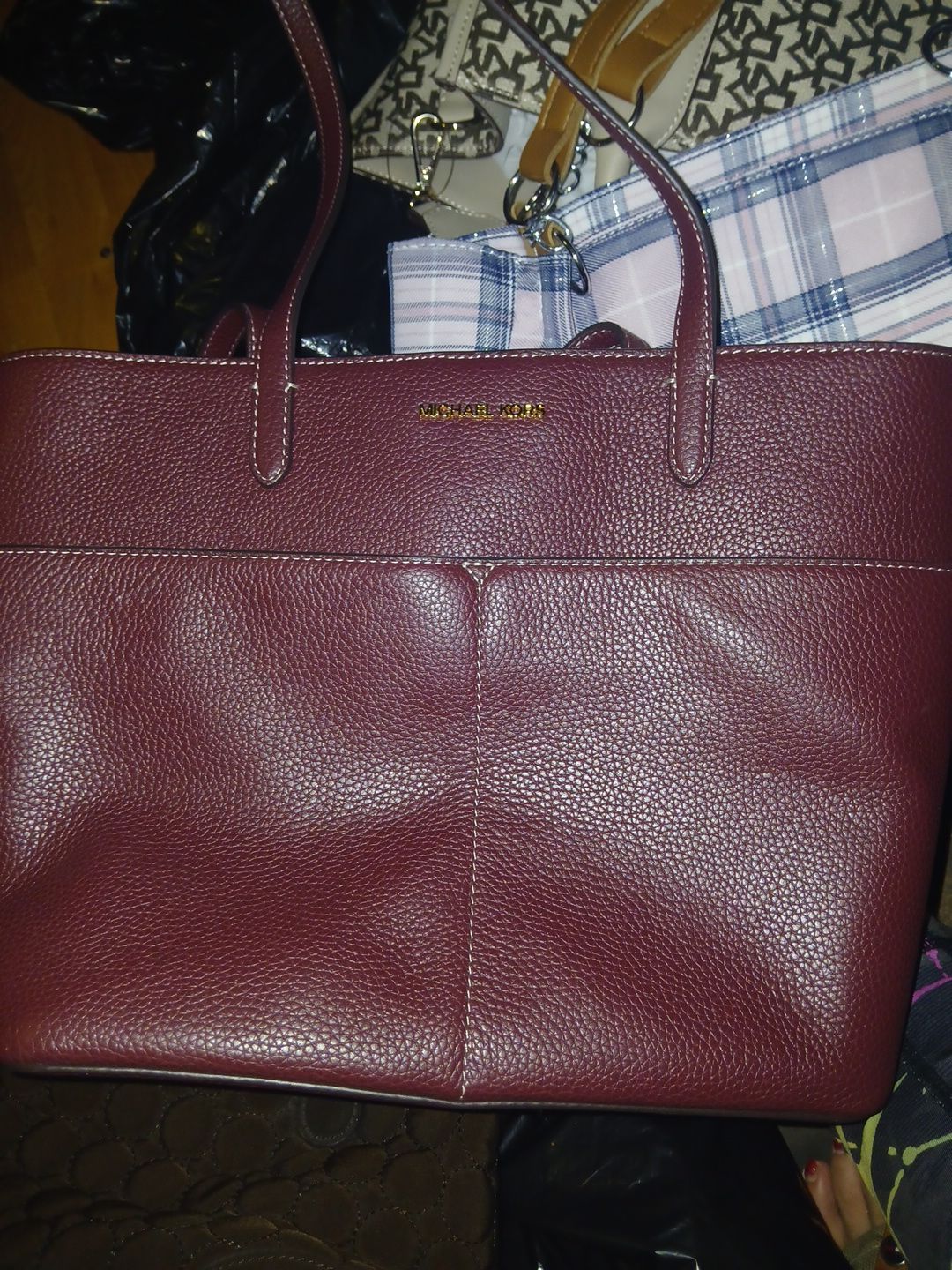 Micheal Knor tote bag